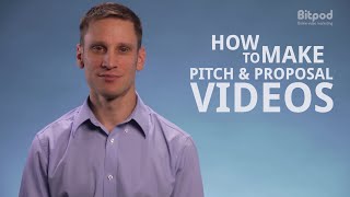 How to make pitch and proposal videos - Video marketing for business #9