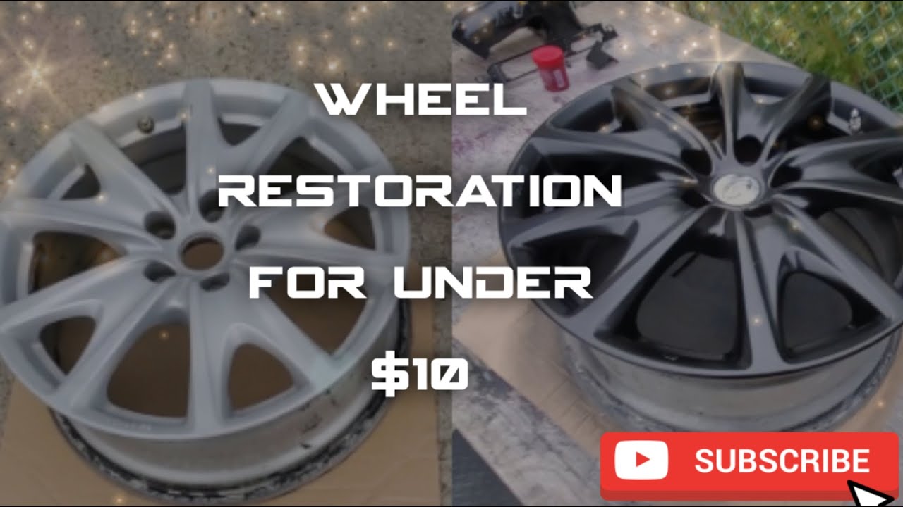 Rattle Can Wheel Restoration YouTube