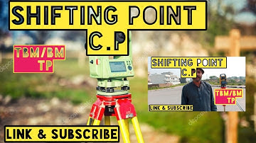 How To Shifting B.M/TBM/T.P Point With Coordinate & Total Station In Urdu/Handi