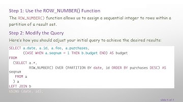 Achieve a Left Join on the First Row in SQL with Google BigQuery
