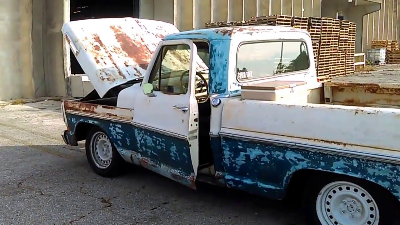 1971 F100 Restomod On 99 Mercury Chassis Drive Train Walk Around