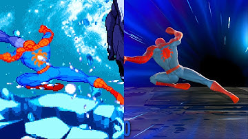 EVOLUTION OF SPIDER-MAN