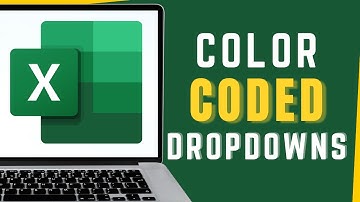 How to Create Color Coded Dropdowns in Excel
