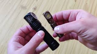 Review  flashlight Manker E02 II (10440/AAA EDC and Luminus SST20) - buy new one again