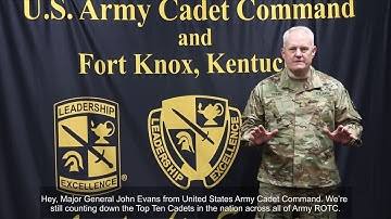 Army ROTC Top Ten Countdown - Cadet Number 3