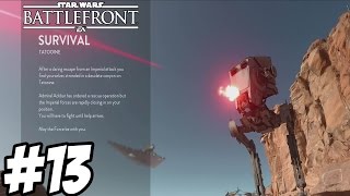 Star Wars Battlefront - Missions Gameplay Walkthrough Part 13 - Survival Tatooine [ 1080p 60fps ]