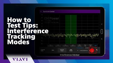 How to Test Tips: Interference Tracking Modes