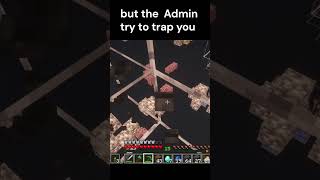 When You Use X-ray in a Minecraft Server and the Admin Finds Out #minecraft #shorts #funny #viral
