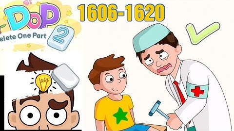 Dop2 delete one part gameplay level 1606 to 1620  @Emily H Channel