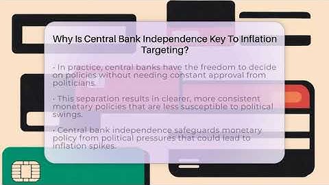 Why Is Central Bank Independence Key To Inflation Targeting? - Inflation Insight Channel