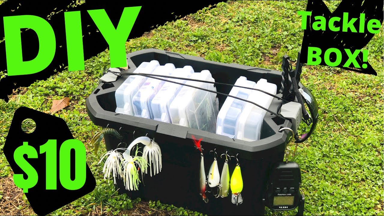 Tackle Box Setup // DIY Tackle Box Build // Simple and Functional 