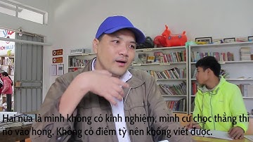 Nghị lực của thầy giáo viết chữ bằng miệng - BT ÂM THANH HÌNH ẢNH BMĐT