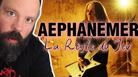 AEPHANEMER IS BACK BABY! - La Règle du Jeu