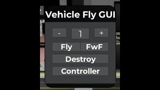 fly car script Roblox
