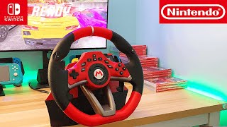 Nintendo Switch Mario Kart Racing Wheel Pro Deluxe By HORI | Unboxing and Gameplay