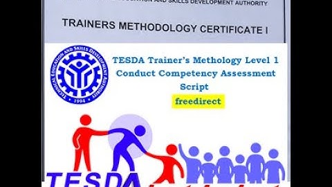 TESDA Trainer