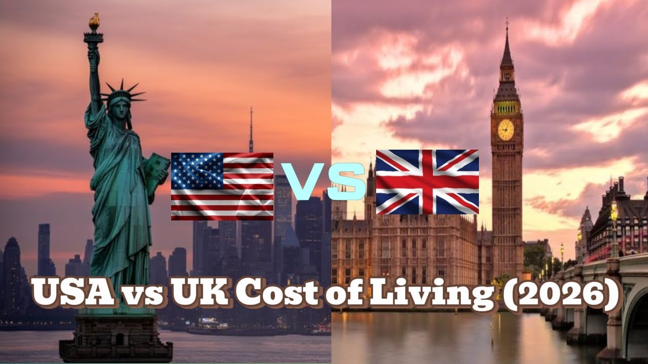 The Brutal Truth: USA vs UK Cost of Living (2026) - YouTube