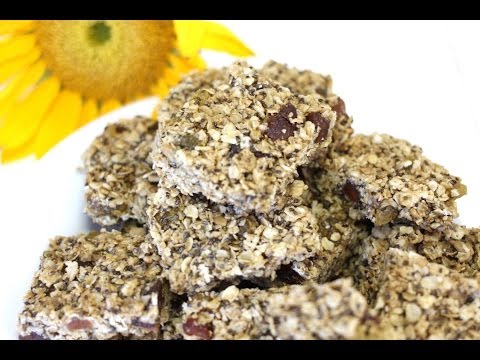 Bird Seed Bars; gluten free, nut free, diary free no-bake breakfast and snack bars