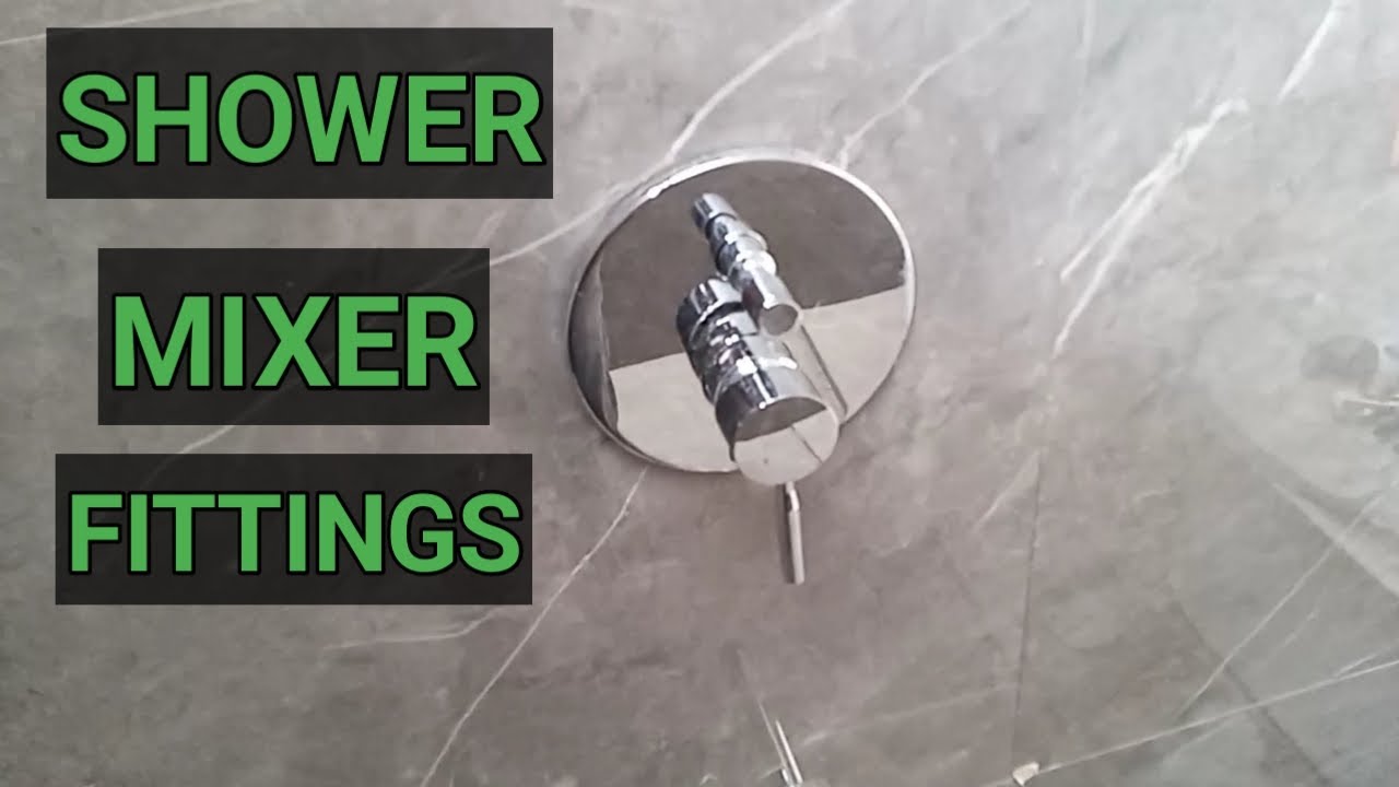 Paano mag install ng Fittings ng Shower Mixer Grohe typ plumbing