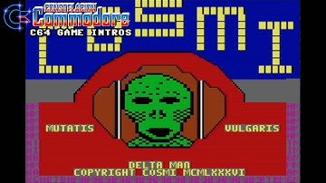 C64 Game Intro: Delta Man (Cosmi,1986)