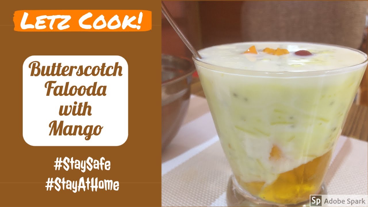 Butterscotch Falooda with Mango YouTube