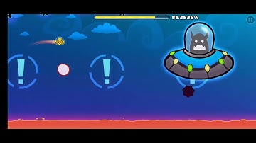 Space Battle 100% (All Coins) [Harder] Geometry Dash Lunar by/por @GenaMorphosis