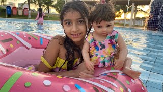 ROTINA DE PISCINA DA BEBÊ REBORN MAYA-  #bebereborn #rotinabebe #rotina #pool