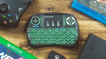 QWERTY Keyboard for Xbox One 🎮 (+SmartTV) - Backlit iPazzPort