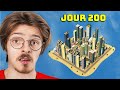 Jai survcu 200 jours sur cities skyline ii  ma ville est gante