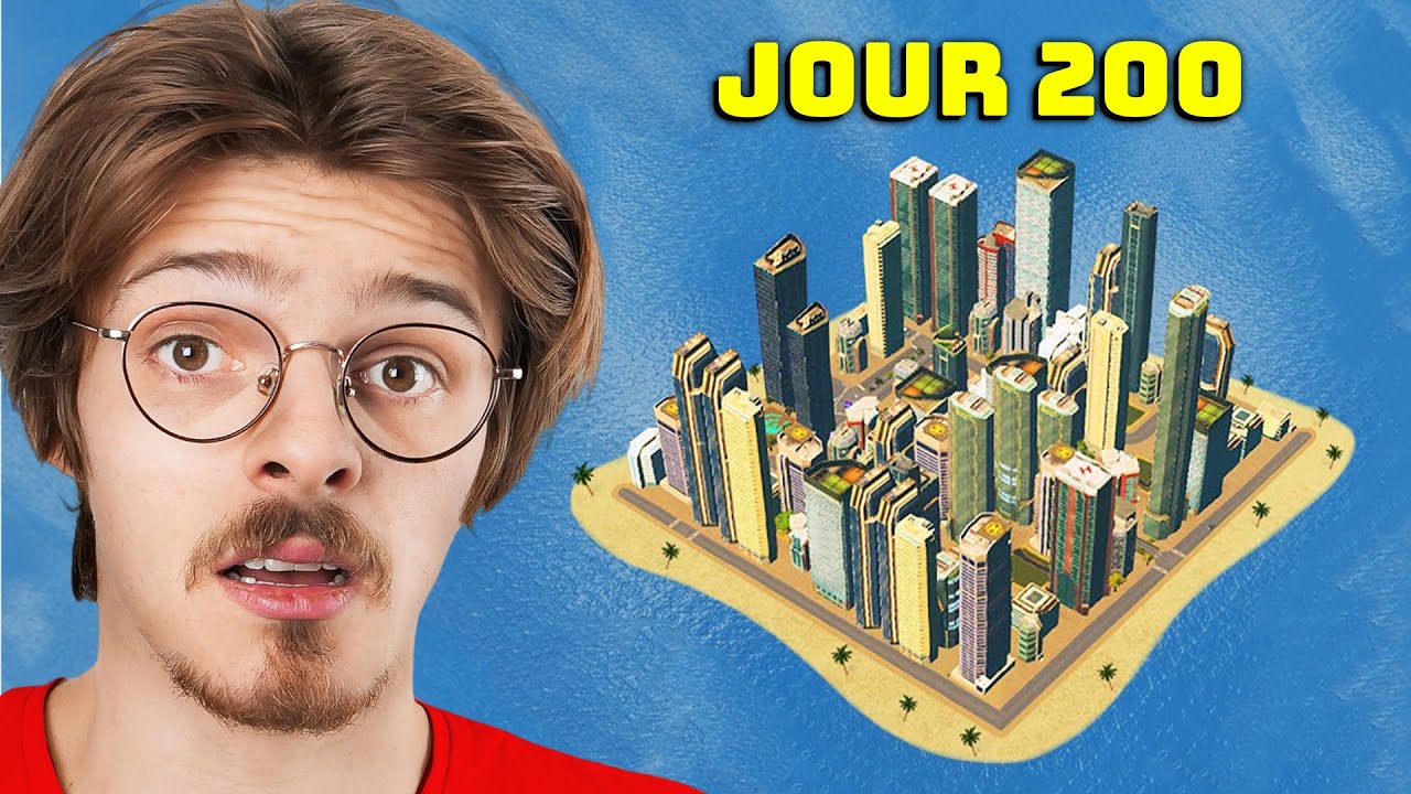 Image of J'ai survécu 200 jours sur Cities Skyline II ! (ma ville est géante)