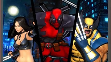 Ultimate Marvel vs Capcom 3: Deadpool, Wolverine, and X-23 arcade playthrough