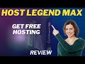 Host Legends MAX Review & Demo