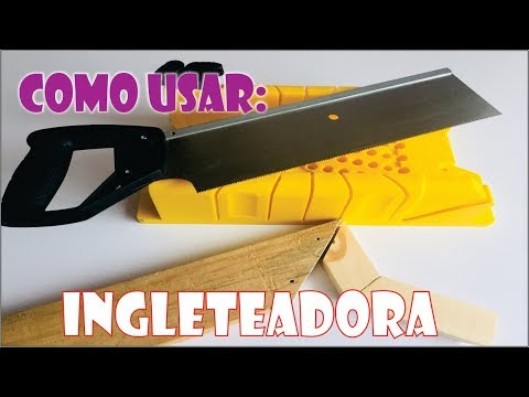 Como Armar tu Ingletadora Cortar Madera Facil Manualmente #carpinteria  #manualidades #bricolage 