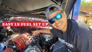 EASY WAY TO SET UP YOUR LS FUEL SYSTEM USING EFI CPP KIT.