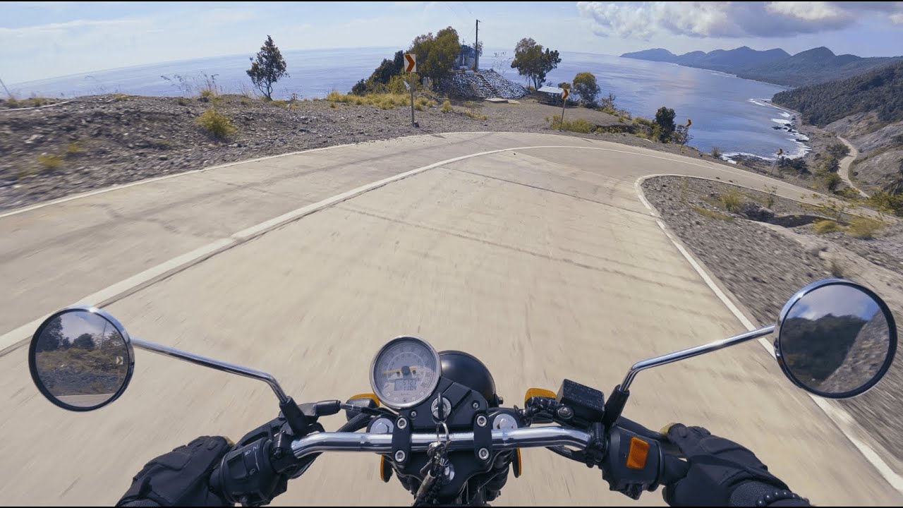 POV Ride Through Lanca, Mati City | Classic Bike | Pure Sound