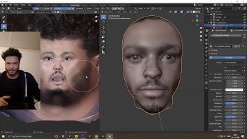 Making a Virual clone of myself | Episode 04 GameDev | Blender Facebuilder