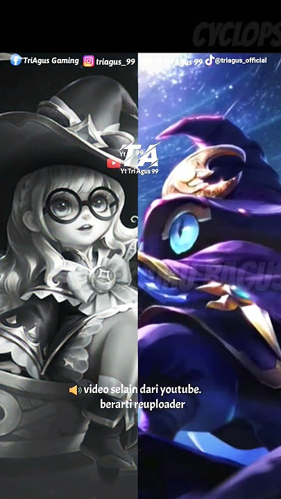 Percakapan Hero Change Dan Cyclops Mobile Legends Indonesia #shorts
