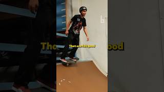 JD Sanchez invents a new skateboarding trick  #pushskateboarding