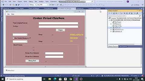 Cara membuat program kasir sederhana menggunakan VB.net
