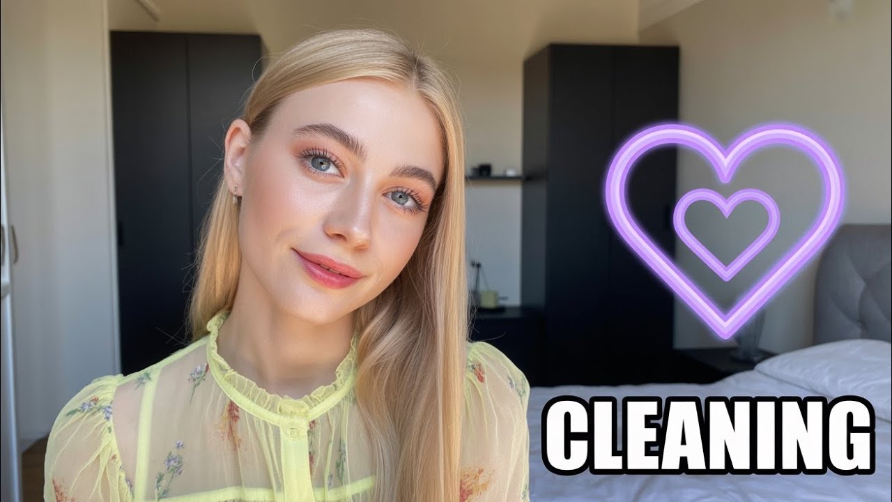 Transparent clothes cleaning house wife clean fridge | transparent clothes Cleaning floor tutorial