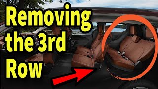 How to Remove 3rd Row Seats from 2019 Chrysler Pacifica