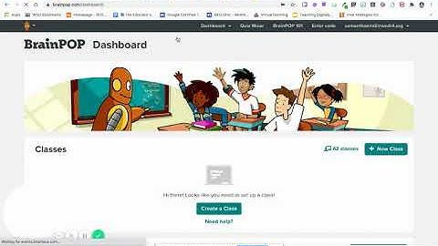 Creating Classes in BrainPOP