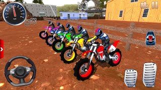 Motor Dirt Bikes Off-Road Racing Simulator #5 - Offroad Outlaws motor bike Game Android ios Gameplay screenshot 1