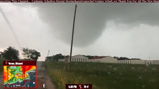 LIVE STORM CHASER: Tracking Strong Tornadoes in Missouri