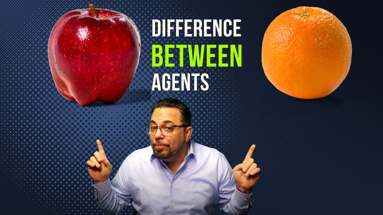 The Difference Between Real Estate Agents These Days is Like Comparing Apples🍎 to Oranges🍊