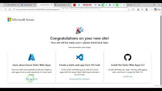 Azure Static Web Apps Creation Using GitHub | Part 1 | Step-by-Step Beginner Guide