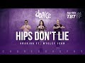 Hips Don't Lie - Shakira ft. Wyclef Jean | FitDance Life #TBT (Choreography) Dance Video