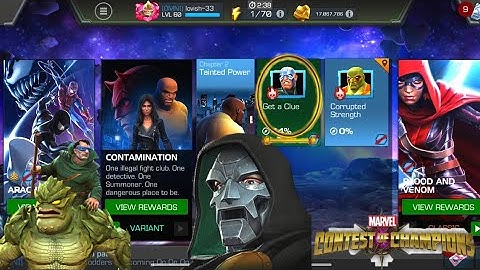 VARIANT CONTAMINATION CH 2.1 (Get a Clue) | MARVEL CONTEST OF CHAMPIONS IN HINDI |