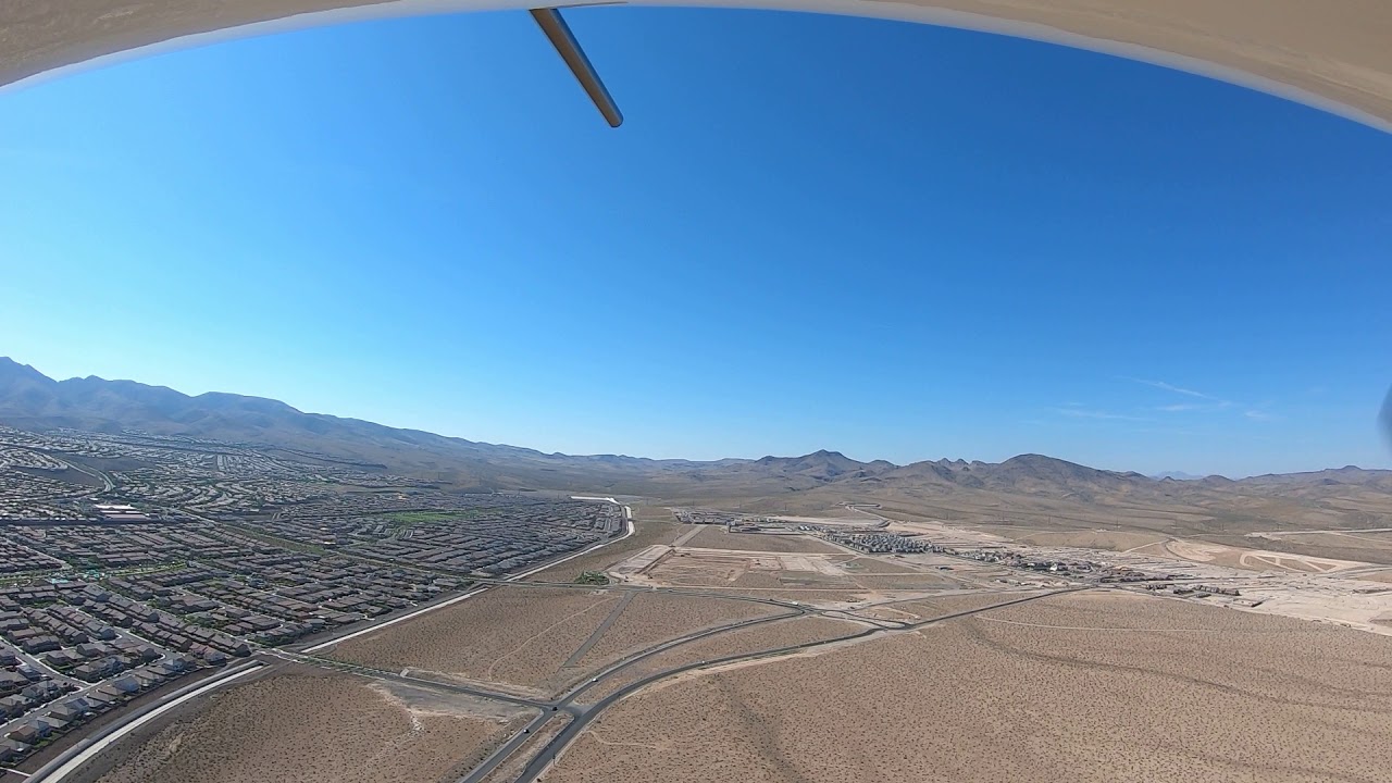 Flight Design CTLS Light Sport Takeoff Las Vegas Henderson Airport ...