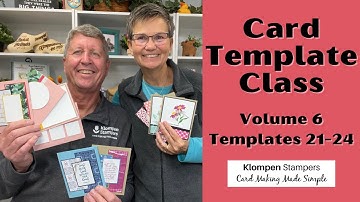 Easy Card Making Ideas | Card Template Class Vol. 6